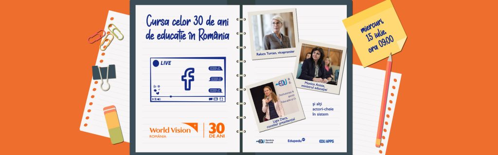 Dezbatere online: Cursa celor 30 de ani de educaţie în România. Unde suntem şi unde vrem să ajungem?